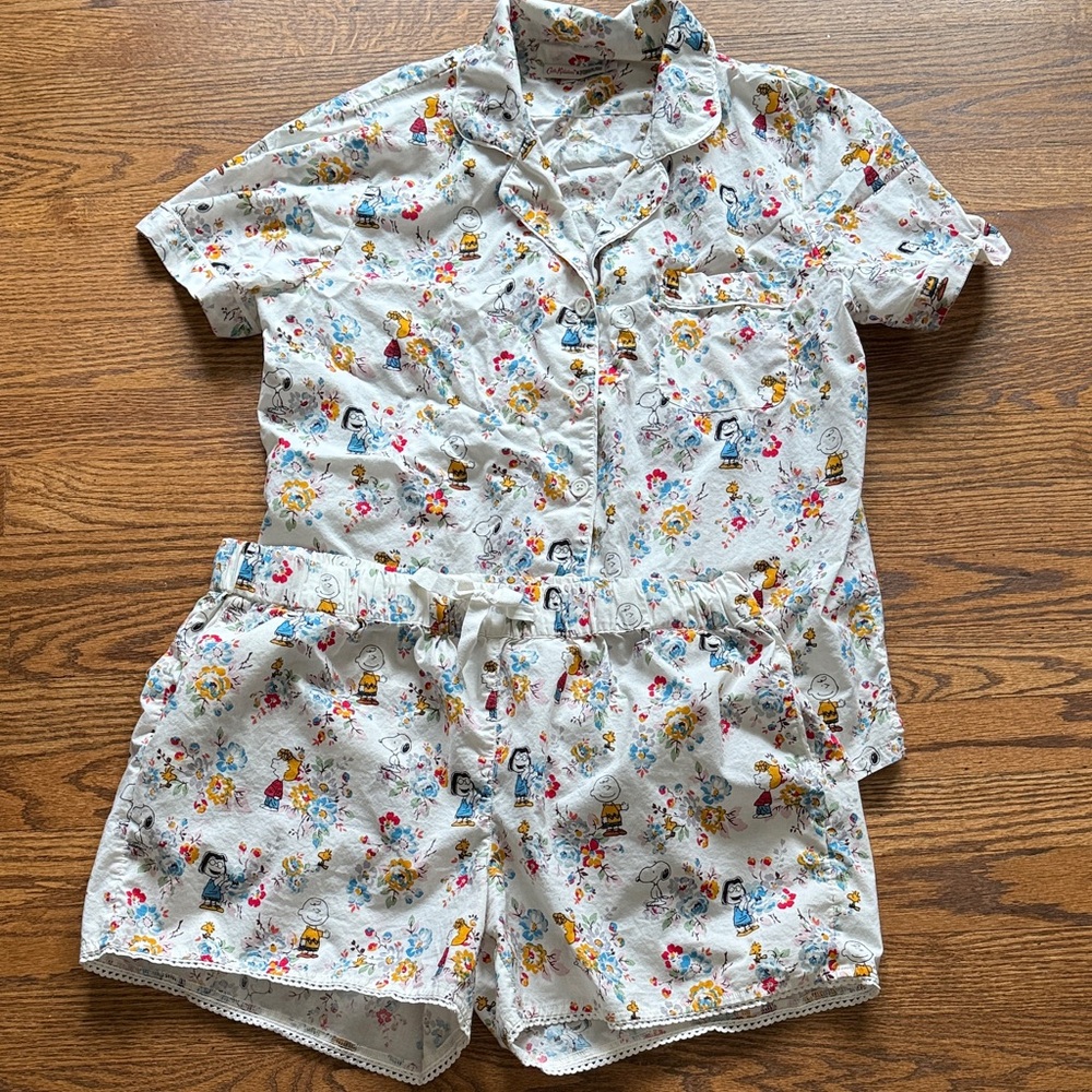 Cath kidson peanuts babydoll Pajama Set